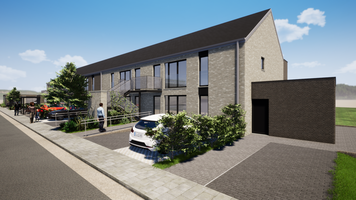 CONSTRUCTION de 10 LOGEMENTS à HAUTE PERFORMANCE ENVIRONNEMENTALE avec VOIRIE