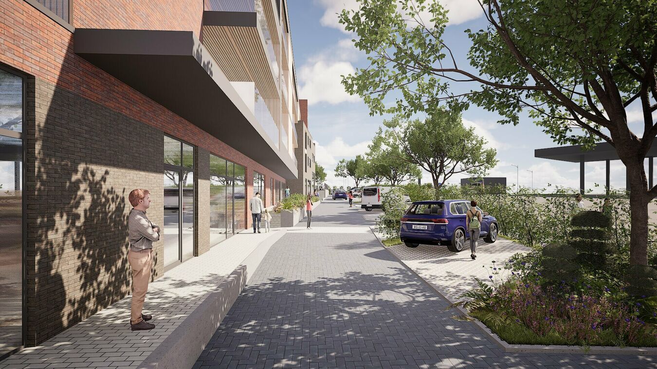 CONSTRUCTION d'un IMMEUBLE de STANDING de 29 APPARTEMENTS et 7 UNITES COMMERCIALES