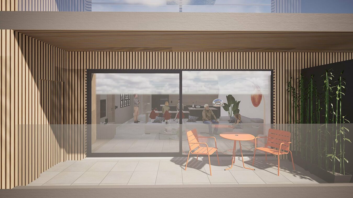 CONSTRUCTION d'un IMMEUBLE de STANDING de 29 APPARTEMENTS et 7 UNITES COMMERCIALES