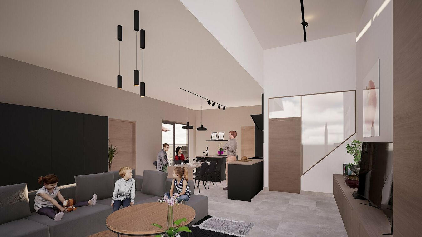 CONSTRUCTION d'un IMMEUBLE de STANDING de 29 APPARTEMENTS et 7 UNITES COMMERCIALES